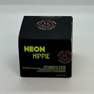 Neon Hippie Optimistic Eye Cream Whipped Avocado Cucumber 17ml New Sealed In Box